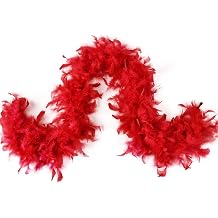 Turkey Feather Boa 1.64 Yards 30g for Halloween Party Costume Decoration