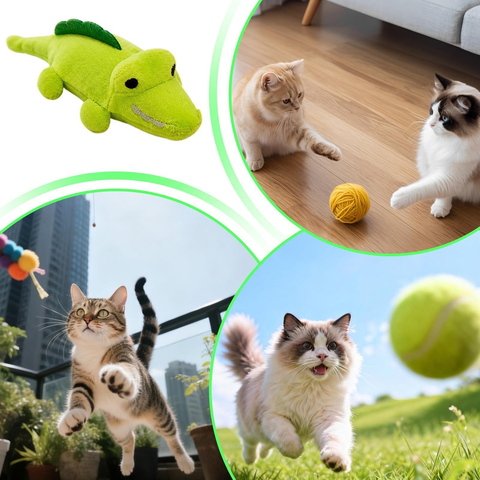 Giocattolo per Gatti Indoor Stimolatore Ricaricabile Esercizio Antinoia | Macchinina Automatica Gatti Indoor Adatto A Soggiorno Cortile Giardino Prato Patio Felini Anziani
