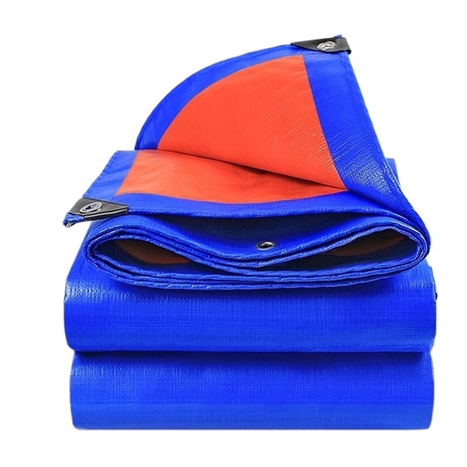 Chenghw White Blue Thick Waterproof Pe Rain Cloths Heat Insulation Sunshade Canopy Cloth Outdoor Double-Layer Rainproof(,2X3m)