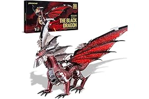 Piececool Black Dragon King 3D Metal Model Kits