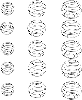 15 Pièces Protéine Shaker Acier, Inoxydable Boules de Mélange Durable, Shakers à Protéines en Acier Inoxydable, Protéines Mixer Shaker, pour boissons mélangées de protéines (Grand/Moyen/Petit)
