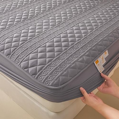 Miniatura 3 de Mattress Protector, Soft Breathable Waterproof Mattress Pad Cover, 11 inches Deep Pocket, Cooling, Breathable Fitted Sheets, Noiseless, Machine