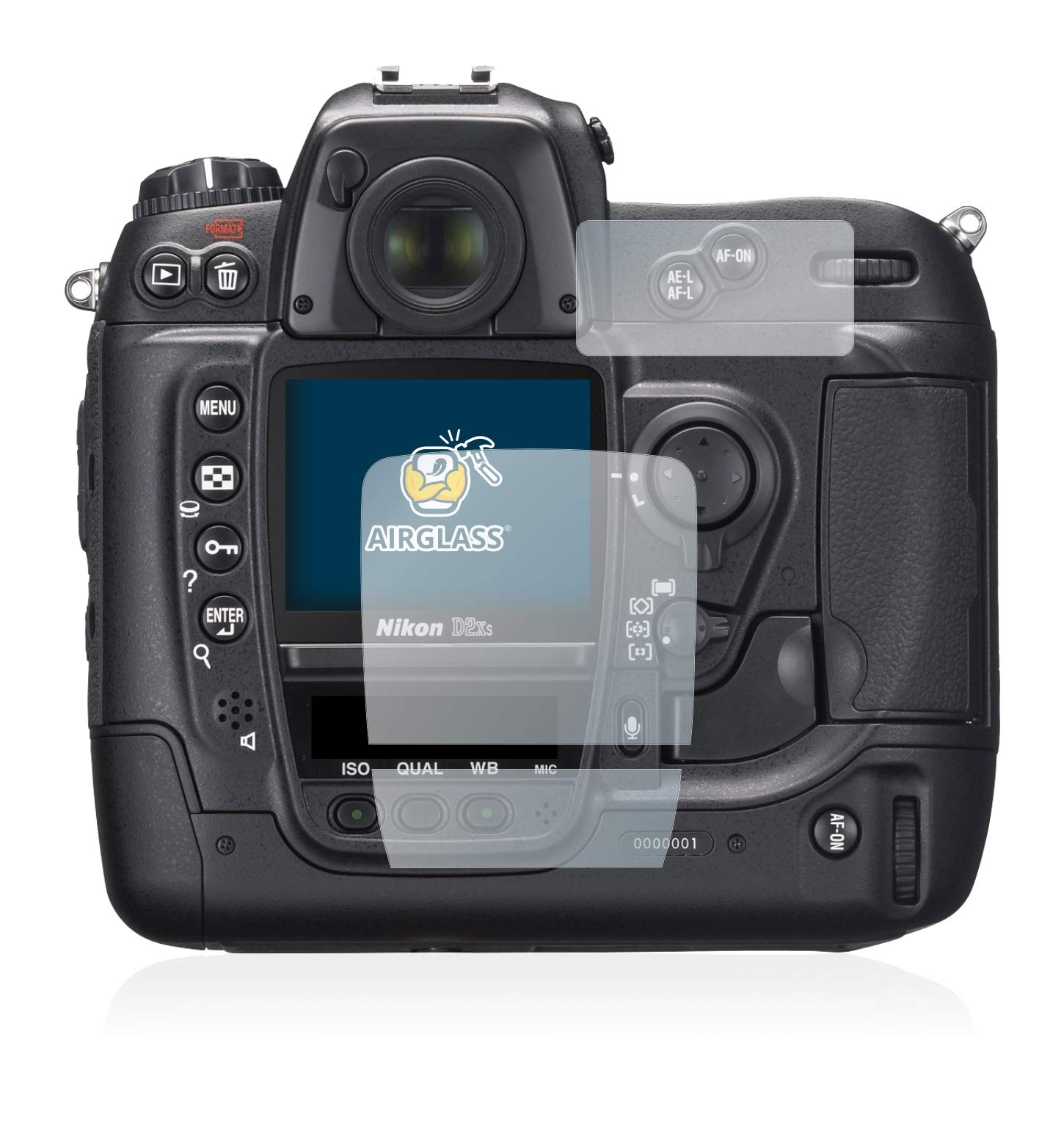 Brotect AirGlass – Vetro Ibrido Per Nikon D7200, Durezza 9H E Antimpronta - copertina