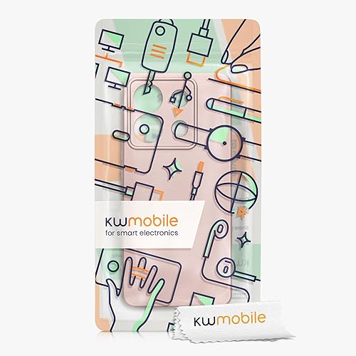 Vista 607 de kwmobile Funda compatible con Xiaomi Redmi Note 11 / Note 11S - Funda protectora de silicona TPU suave y delgada - Azul Báltico Azul (Baltic Blue)