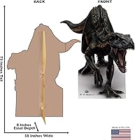 Vista 2 de Cardboard People Indoraptor - Soporte de cartón de tamaño real - Jurassic World (película de 2015)