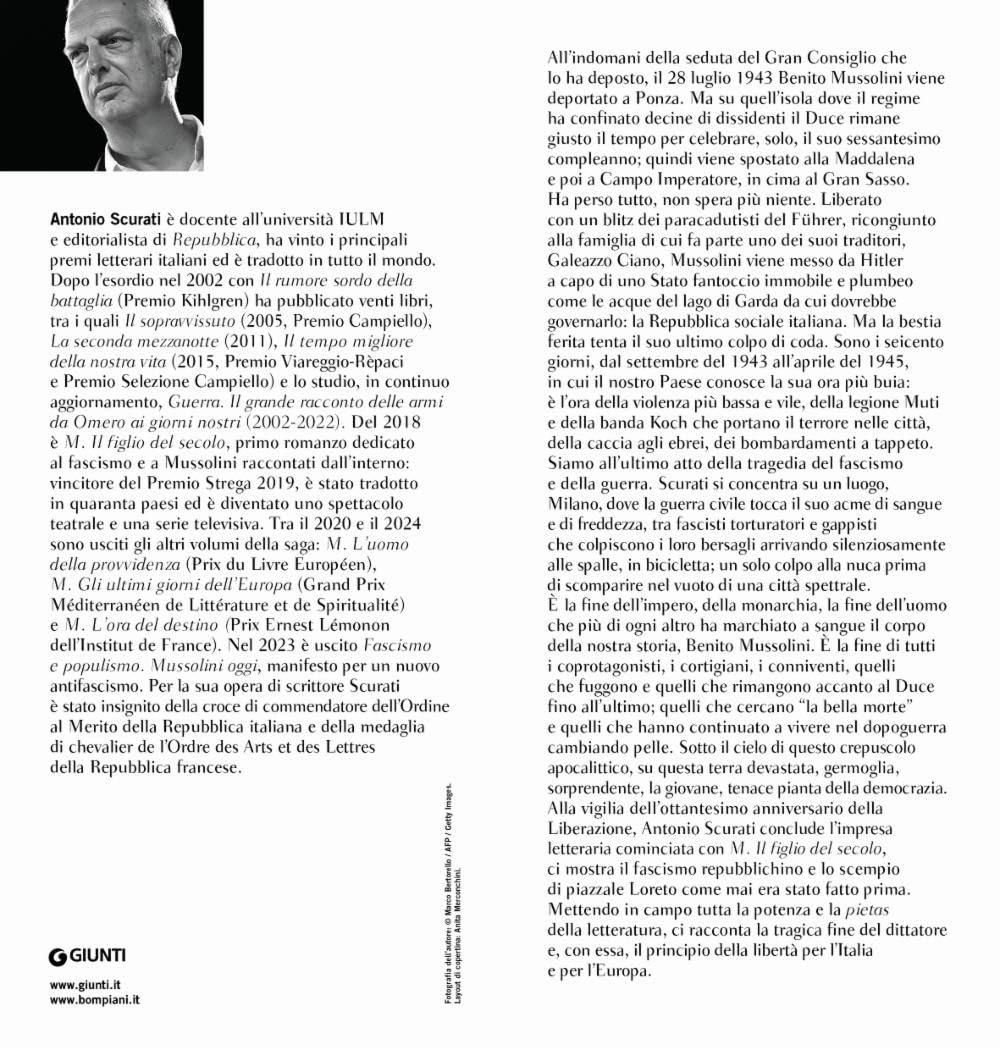 M. La fine e il principio (Narratori italiani)