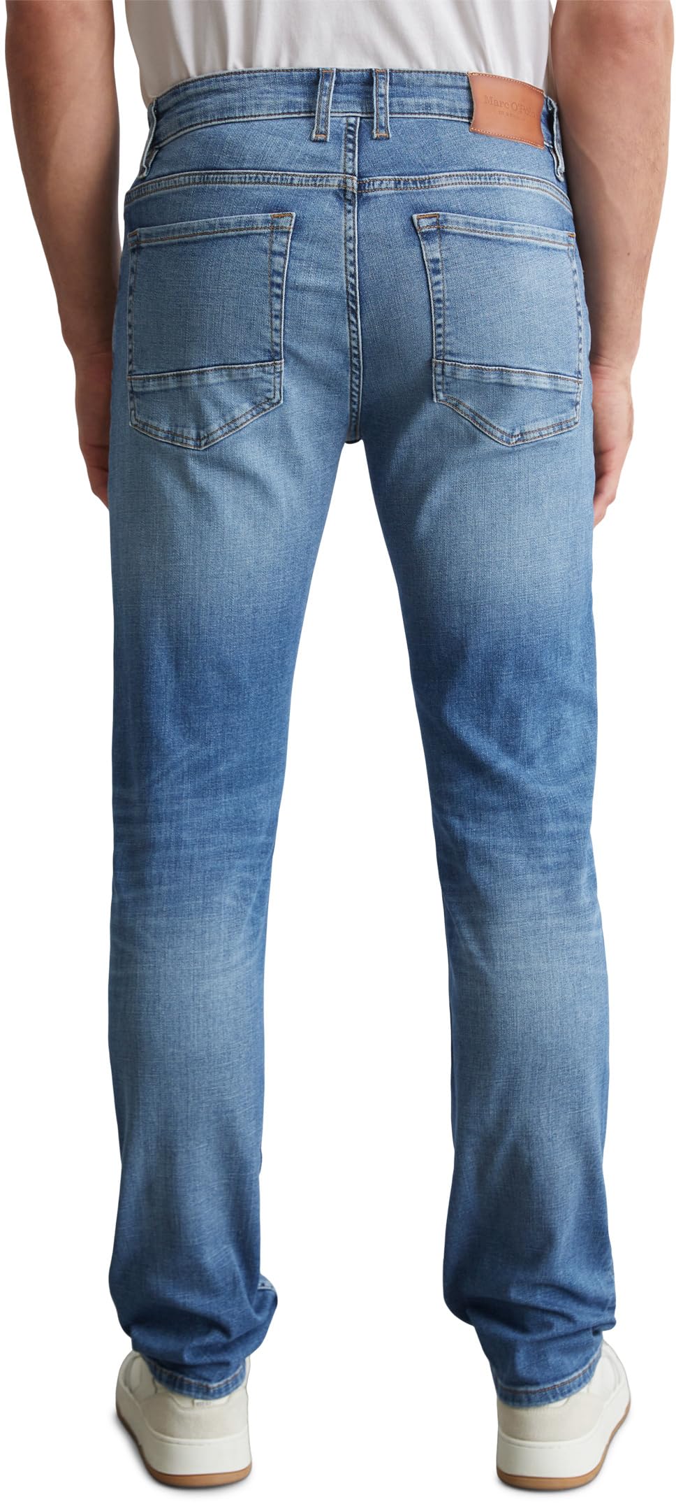 Marc O'Polo Herren Jeanshose mit Stretch-Anteil Regular Fit