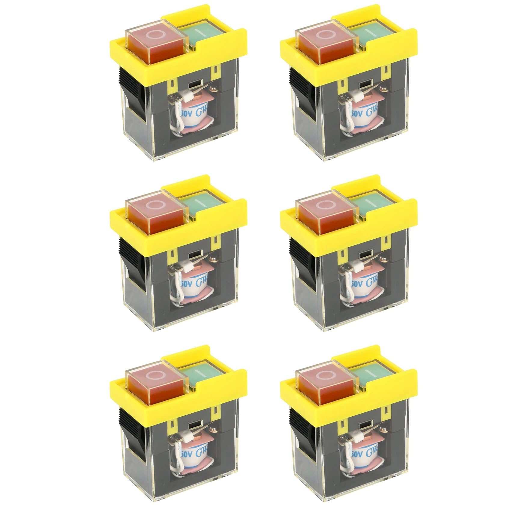 Interruptor de seguridad universal Kjd6 5E4 250V botón electromagnético impermeable herramientas