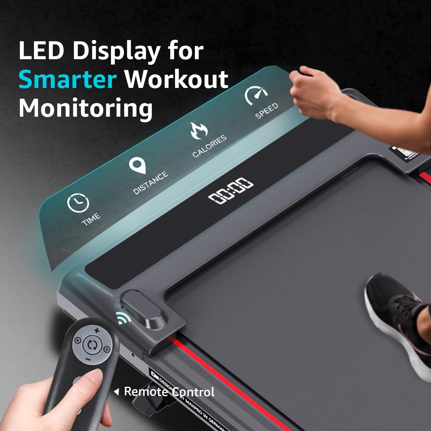 MAXPRO Walking Pad - Compact Home Treadmill -6