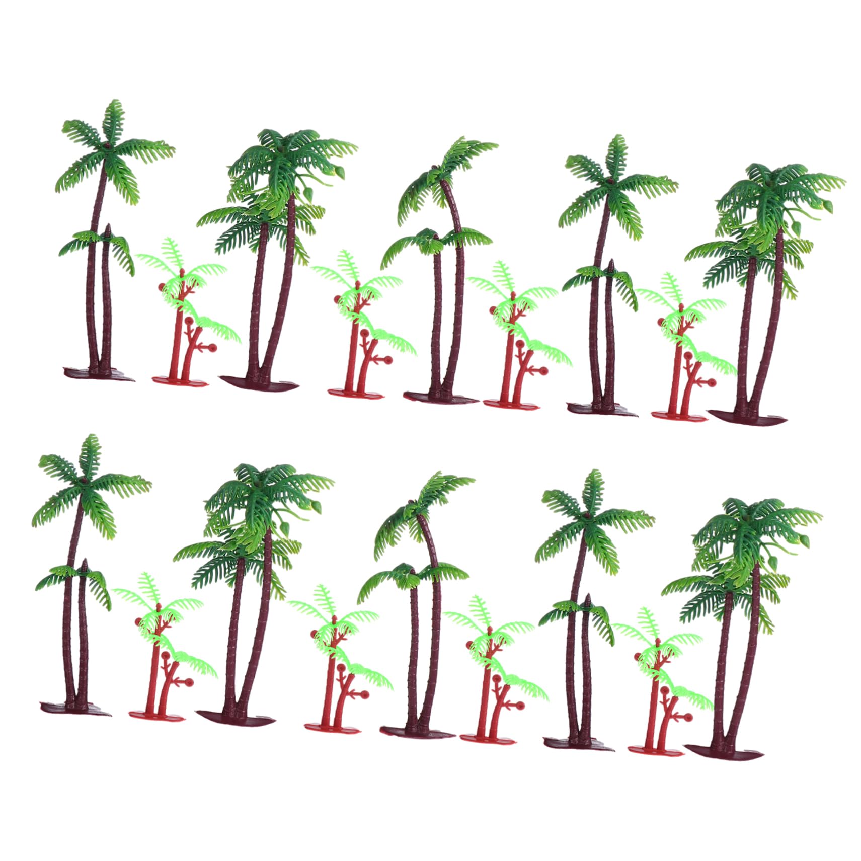 Décoration de cocotiers simulés pour dessert de mariage et fête