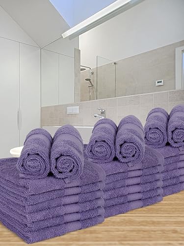 Miniatura 3 de Casa Lino Juego de toallas de baño de 4 piezas  1 toalla de baño, 2 paños de lavado, 1 toalla de mano  Artículos esenciales de baño para el nuevo