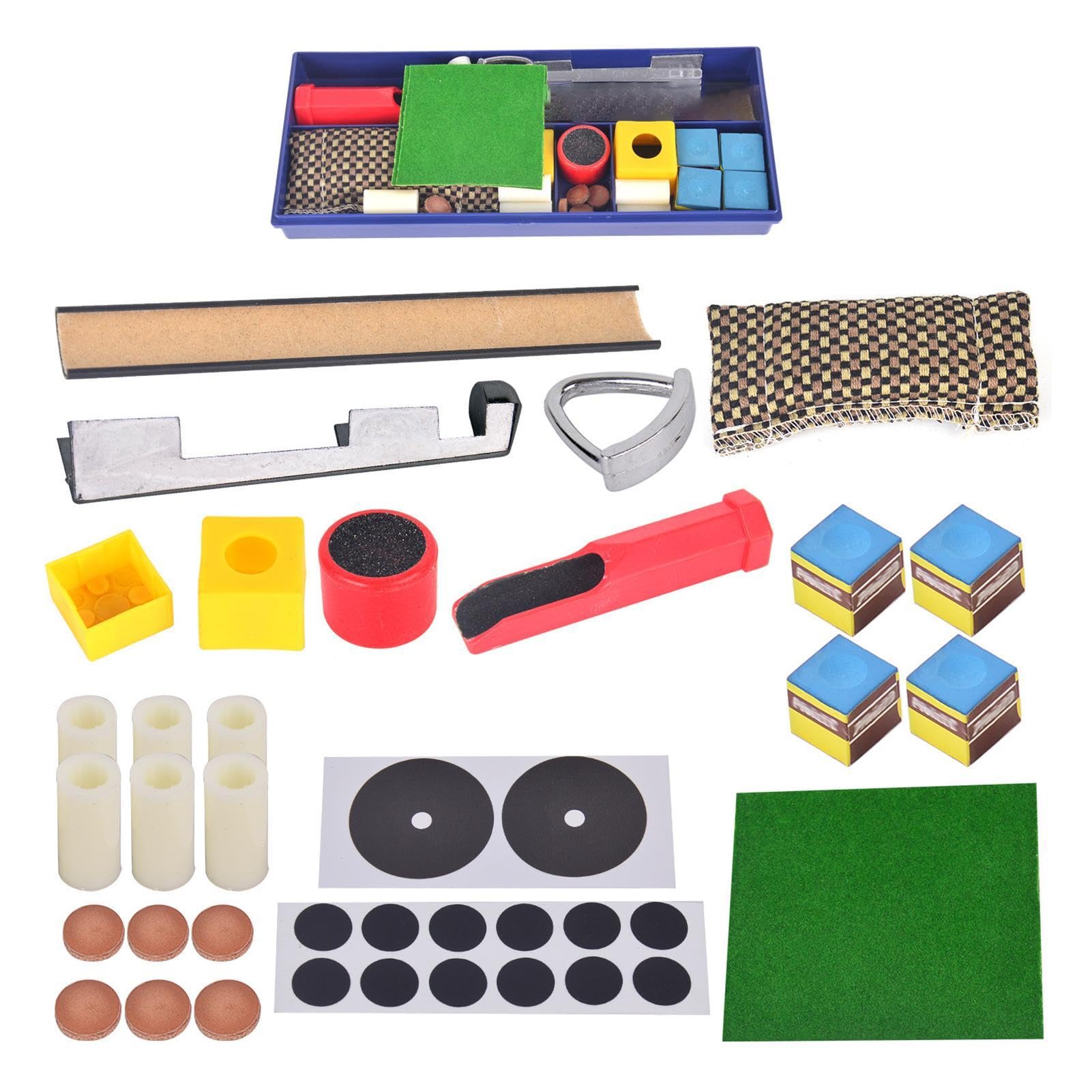Kit de réparation pour queue de billard pour fixer facilement vos embouts de lattes usés - 8