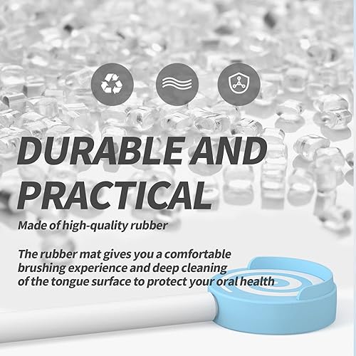 Miniatura 5 de Juego de 5 raspadores de lengua o limpiador de lengua para niños, raspadores dentales para niños, ayuda a refrescar el aliento, eliminar la