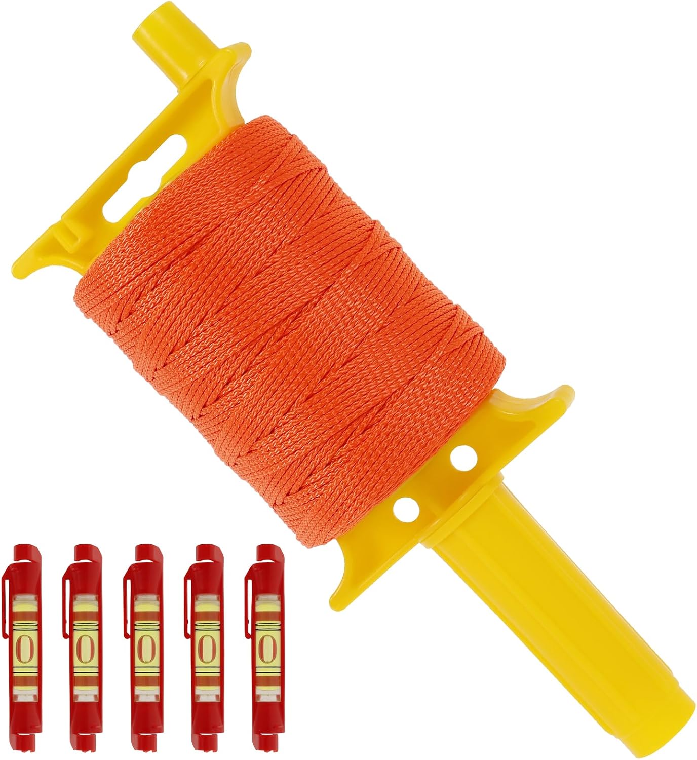 Mason Line with Handle – Twisted Nylon Masonry String with 5 Built-in ...