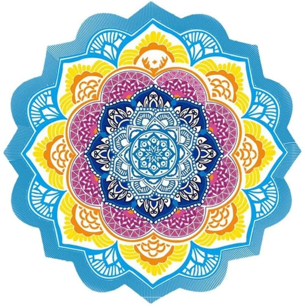 Beach Towel Tassel Yoga Mat Carpet Tapete Doormat Tapestry Indian Mandala Blankets Bathroom Carpet Camping Mattress 7 Color