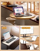 ProtoArc XK01 TP összecsukható Bluetooth billentyűzet touchpaddal, hordozható tablet billentyűzet iOS Android Windows - fekete 8