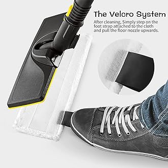 5 Pack Karcher Steam Cleaner Pads, Karcher Steam Cleaner Accessories, Compatible for Karcher Easyfix Sc2 Sc3 Sc4 Sc5 Series Karcher Steam Cleaner Cloths