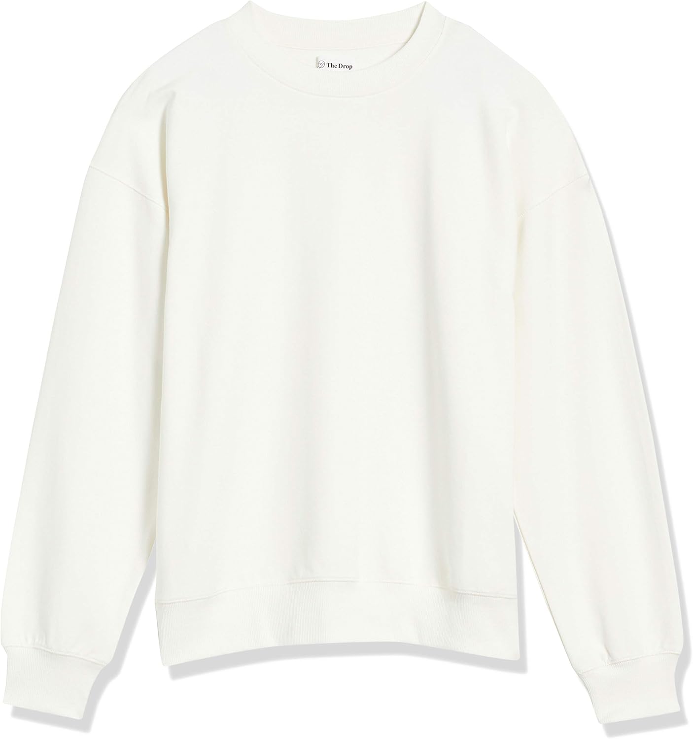 The Drop Women's Margot Loose Long-Sleeve Crewneck Drop-Shoulder Sweatshirt - Image 6