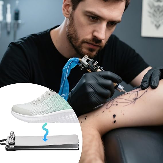 Tattoo Foot Pedal, ATOMUS Foot Switch Pedal with Power Cord