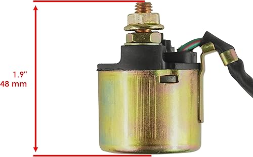 Miniatura 3 de Caltric Solenoide de arranque y relé compatible con Honda Trx250Te TRX 250Te Recon 250 ES 2X4 2005 2006 2007-2017