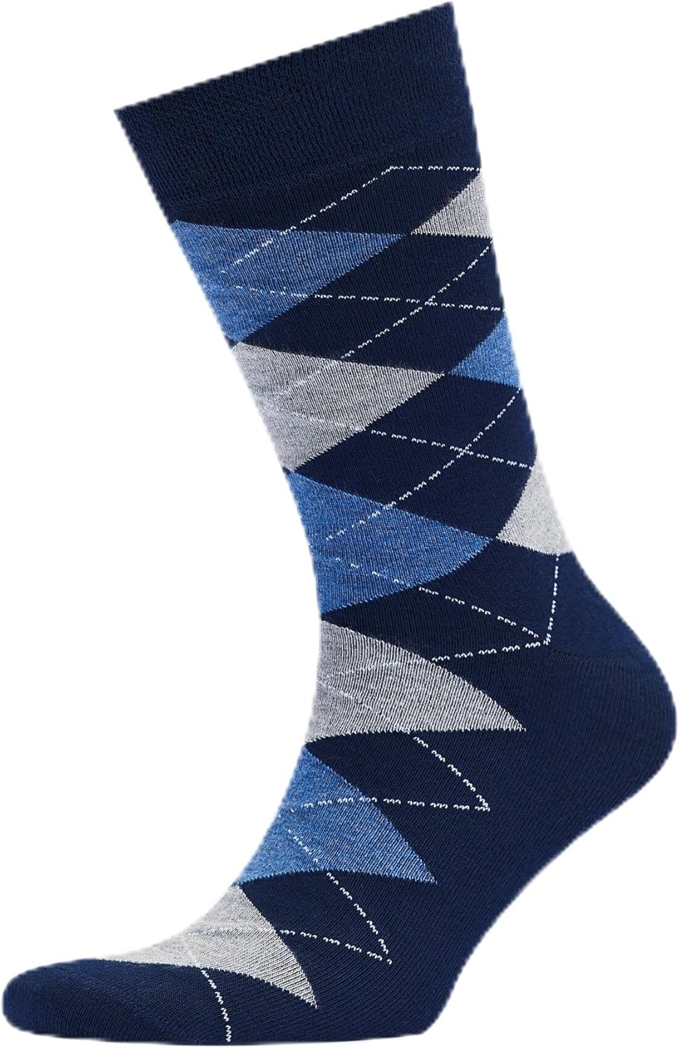 VRD SOCKS Bamboo Mens Dress Socks, 1 Pairs Argyle Crew Socks, Moisture Wicking, Mens Mid-calf Socks, Mens Socks Size 8-13