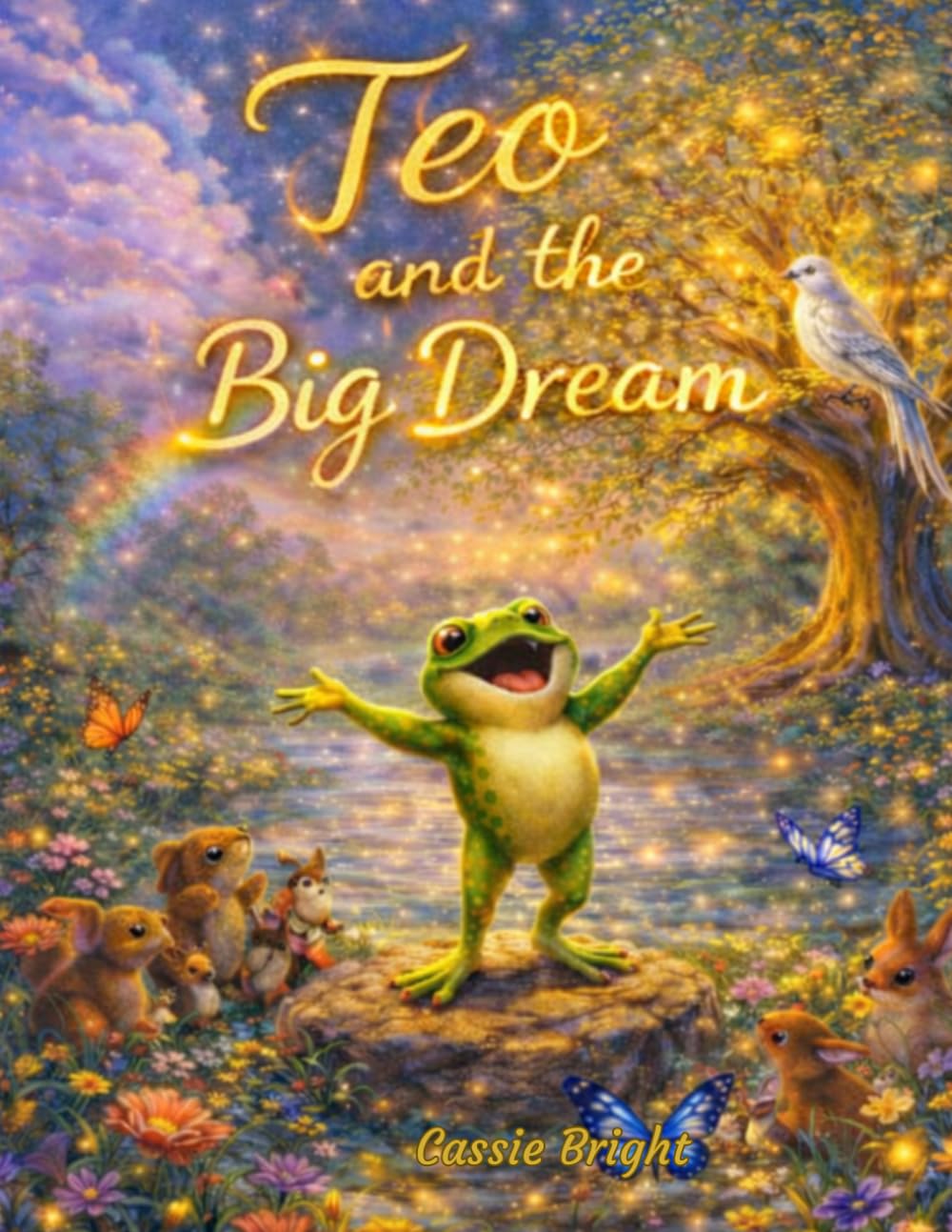 Teo and the Big Dream: A Heartwarming Tale of Dreams and Believing in Yourself, with a Magical Colouring Book