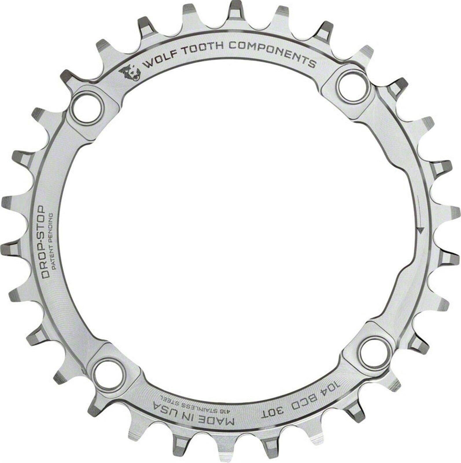 Amazon.co.jp: Wolf Tooth Components 104 BCD ステンレス