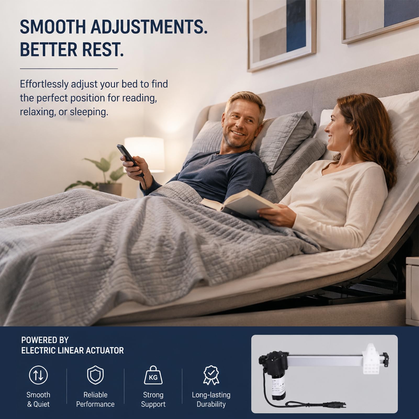 Elektrischer Motorantrieb für Liegesessel, 230 mm/9 Zoll DC 29 V Sofasesselmotor für elektrisches Bett, elektrisches Sofa, Ersatzkit für elektrischen Liegesessel mit Hebefunktion