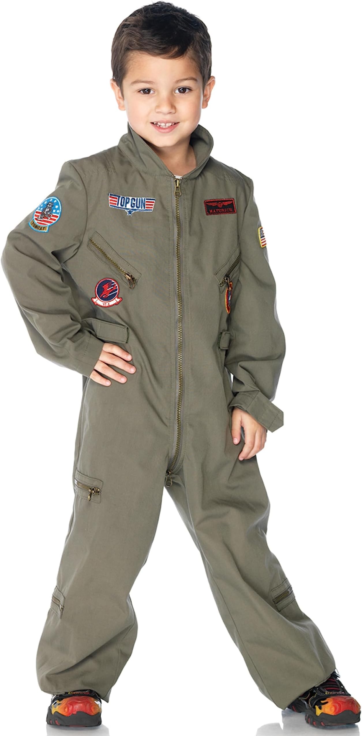 Boys Top Gun Flight Suit
