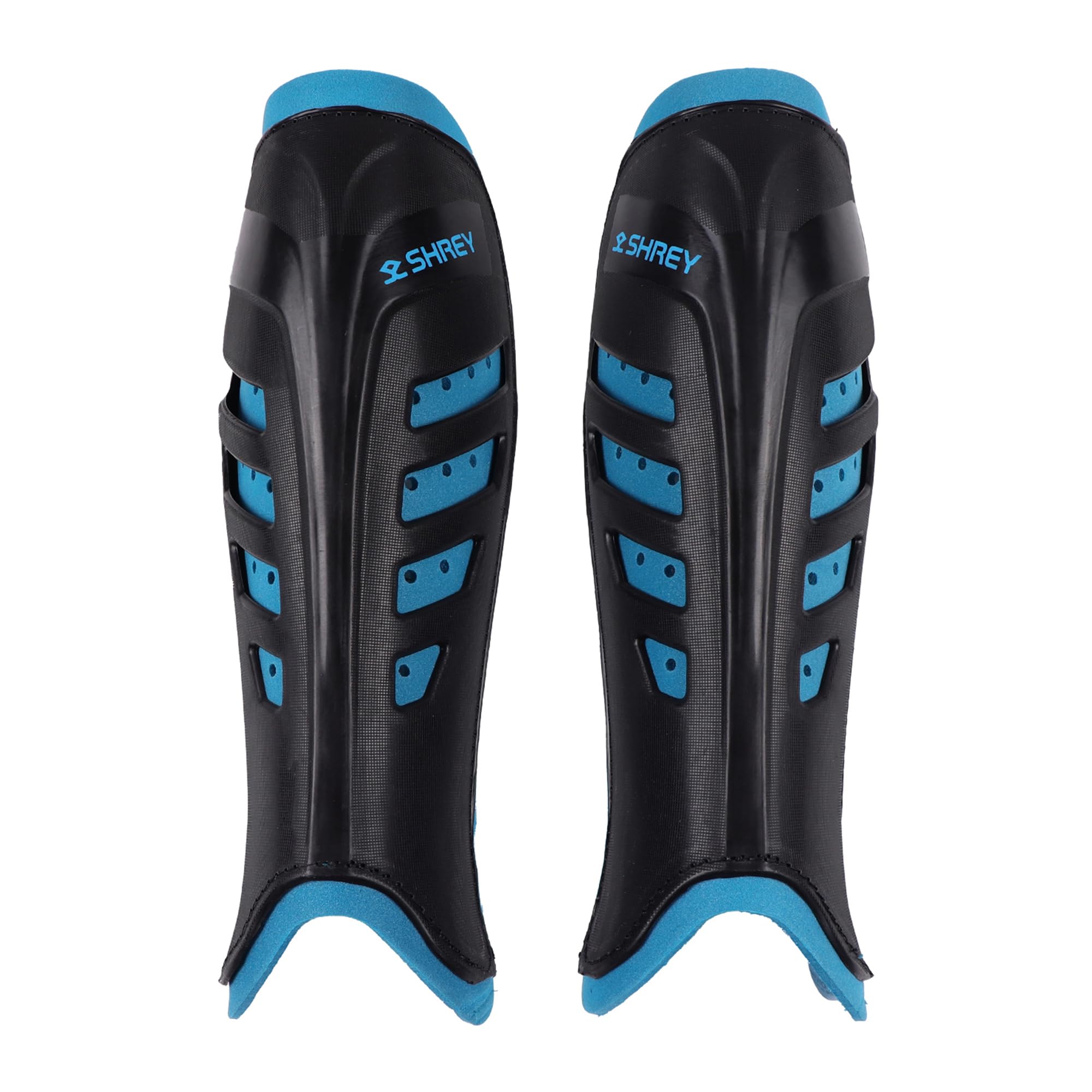 Shrey Meta Shin Guards for Hockey (Black, L)-image-29