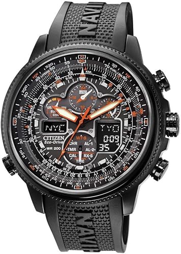Citizen Promaster Navihawk A-T Eco-Drive pilot chronograph with slide-rule bezel