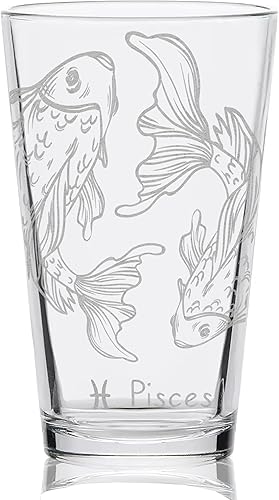 Miniatura 5 de GEMINI ZODIAC Engraved Pint Glass  Great Astrology Horoscope Mystical Gift Idea!