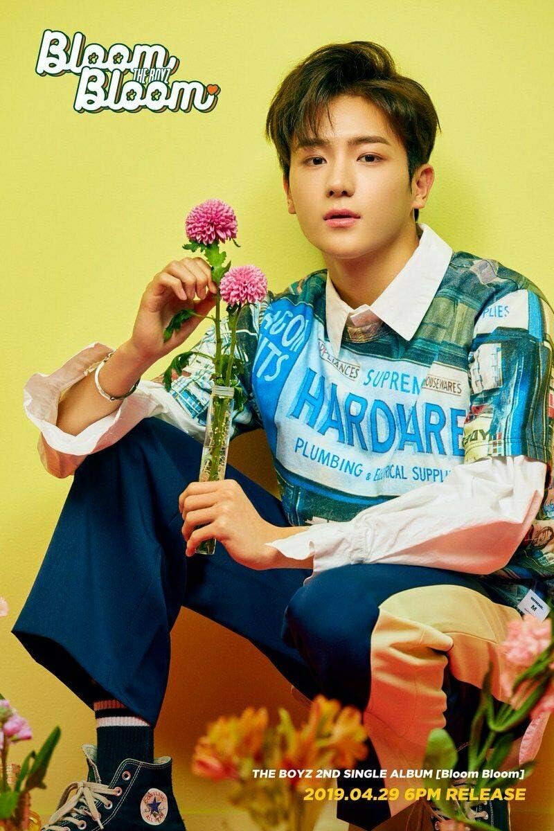 Amazon Com The Boyz Bloom Bloom 2nd Single Album Heart Ver Cd p Booklet 1p Photocard 1p Name Sticker 1p Pop Up Card 1p Photo Letter Tracking K Pop Sealed Everything Else