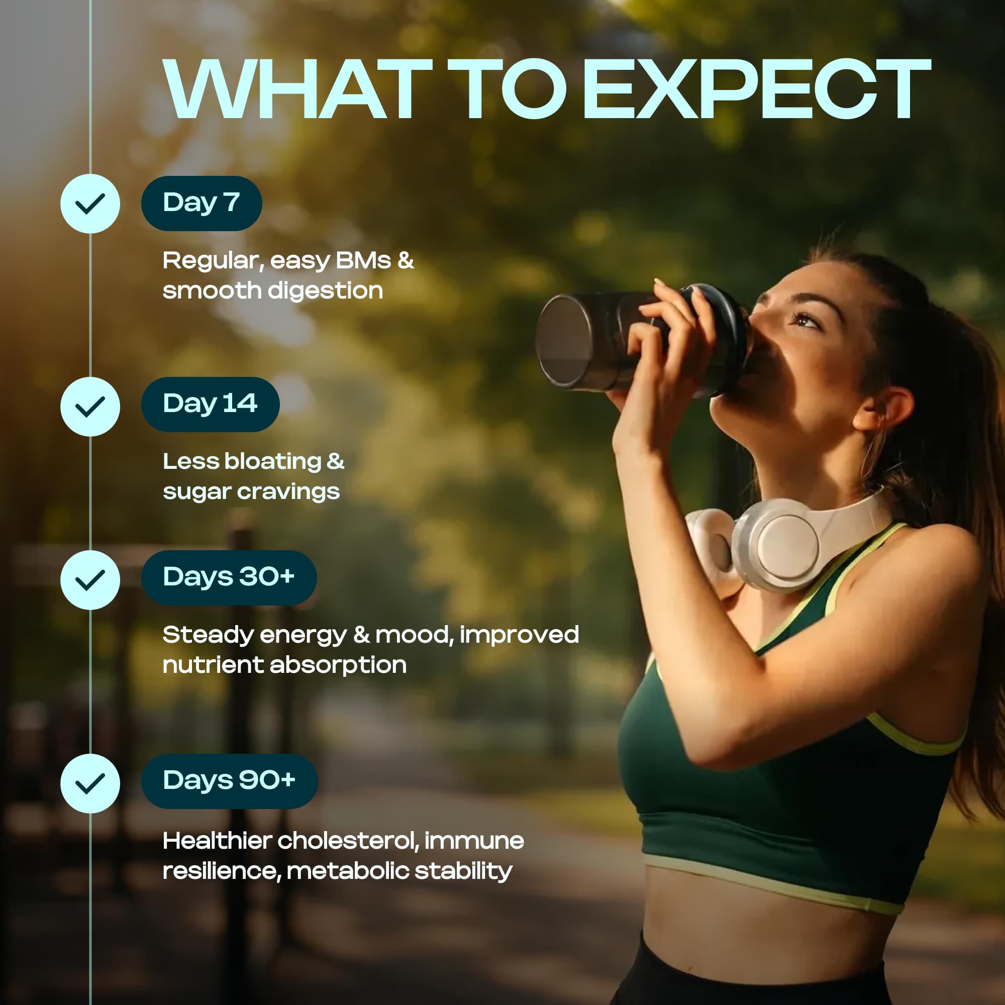 Prebiotic Fiber Supplement for Women & Men – 6g Prebiotic Fiber Powder for Gut Health, Bloating, Digestion & Regularity – Soluble & Insoluble, Sugar Free, Unflavored, 30 Servings — Amazon image 3