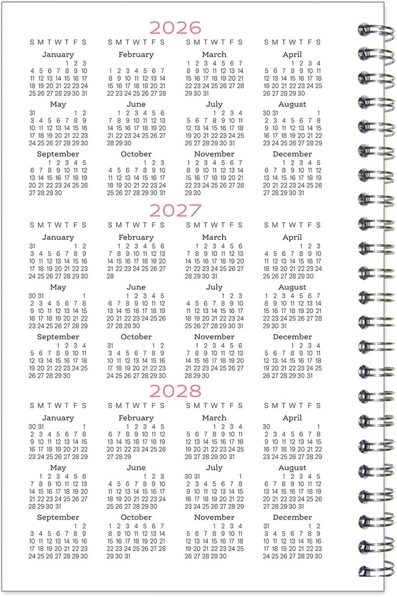 FranklinCovey - Her Point of View Planning Notebook | Six-Month Wire-Bound (Classic, Jan 2026 - Jun 2026)