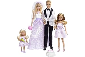 Barbie Wedding Day Bride and Groom Doll Set