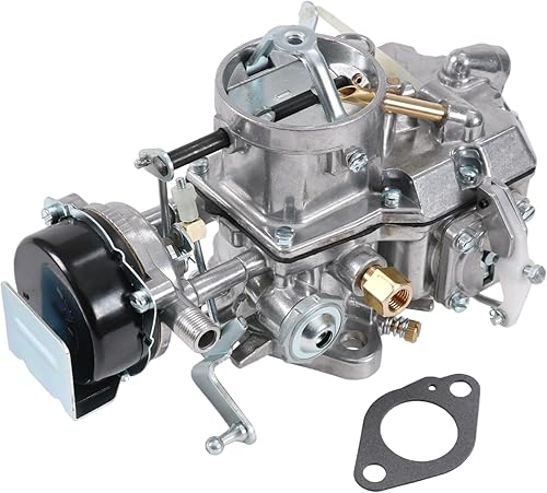 Miniatura 8 de RADHLBNIU Repuesto de carburador para motores Ford 1957 1960 1962 144 170 200 223 en línea 6CYL motores 1 barril Reemplazar 1904 Holley Carb