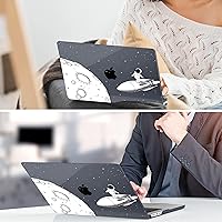 Vista 202 de TWOLSKOO for M4 MacBook Air 13.6 inch Case 2025-2022 Release M4 A3240 M3 A3113 M2 A2681, Plastic Hard Shell & Screen Protector & Keyboard Cover &