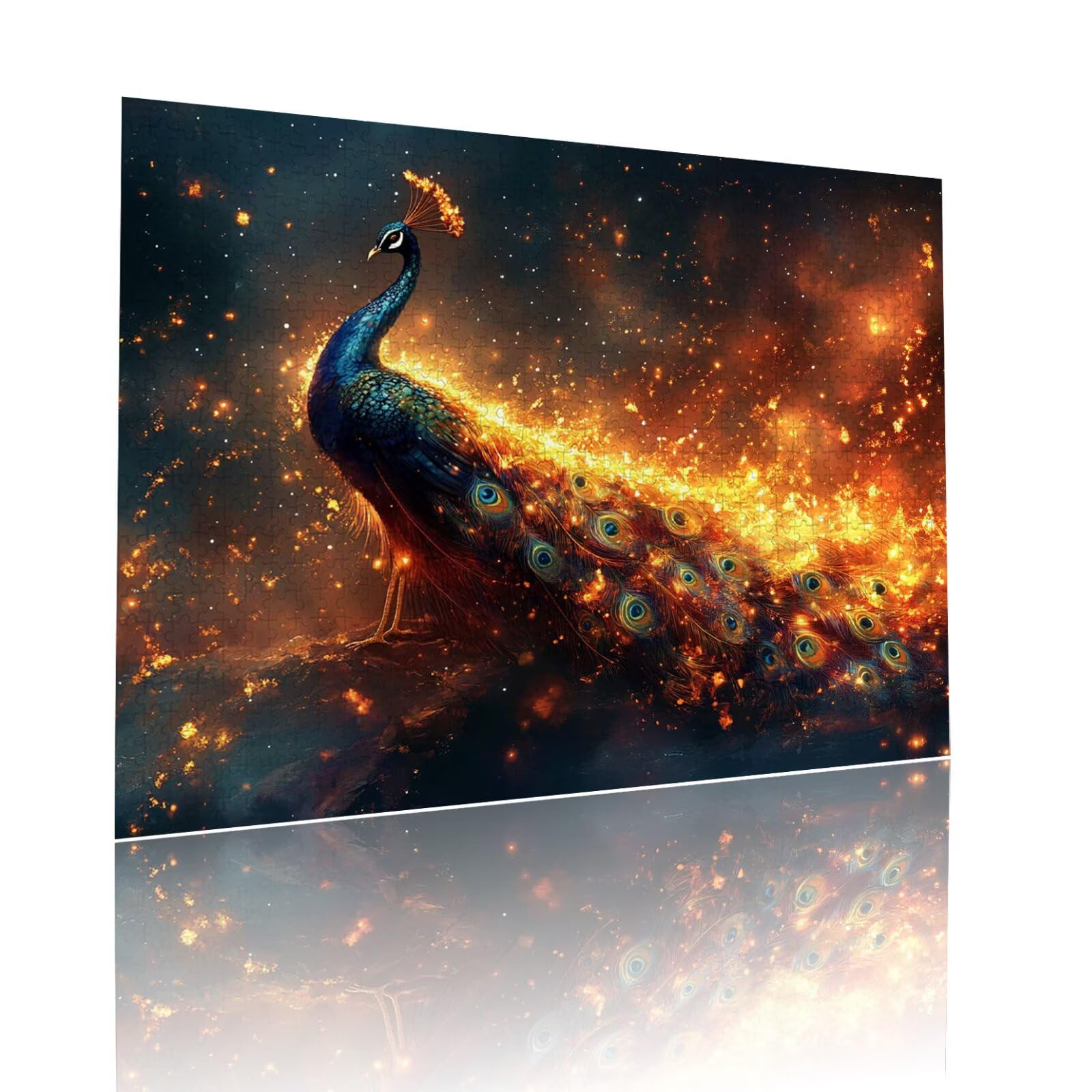 Puzzle Erwachsene 2000 Teile Pfau Traum Educa Jigsaw für Kinder ab 8 Jahren Mädchen Jungen, Erwachsene Impossible Klassische Puzzles Schwer, Anspruchsvoll Spielspaß, Als Familienspiel 70x99cm t-406