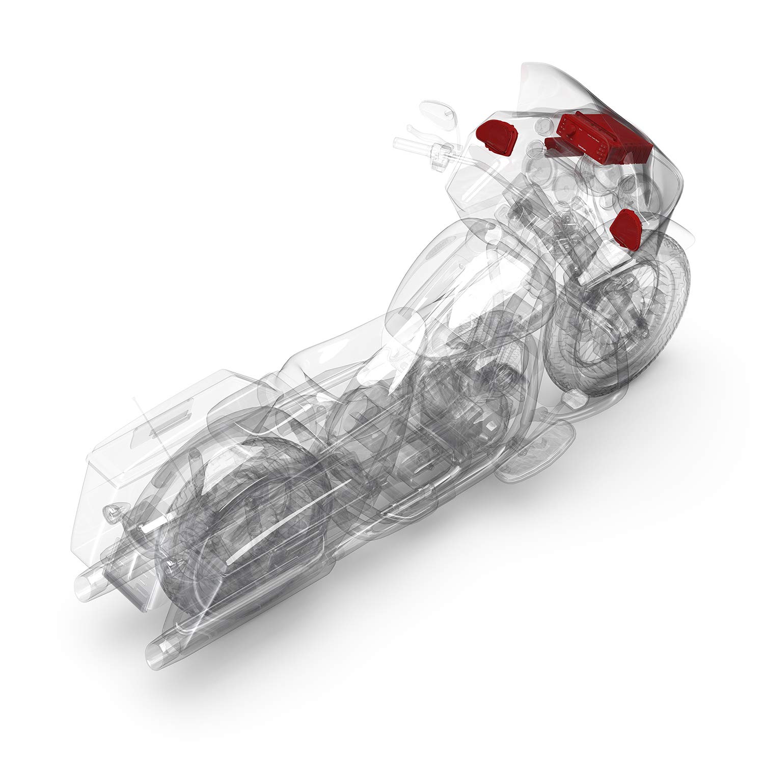 Rockford Fosgate HD9813RG-STAGE2 Digital Media Receiver, Two Speakers & Amplifier Kit for 1998-2013 Harley-Davidson Road Glide