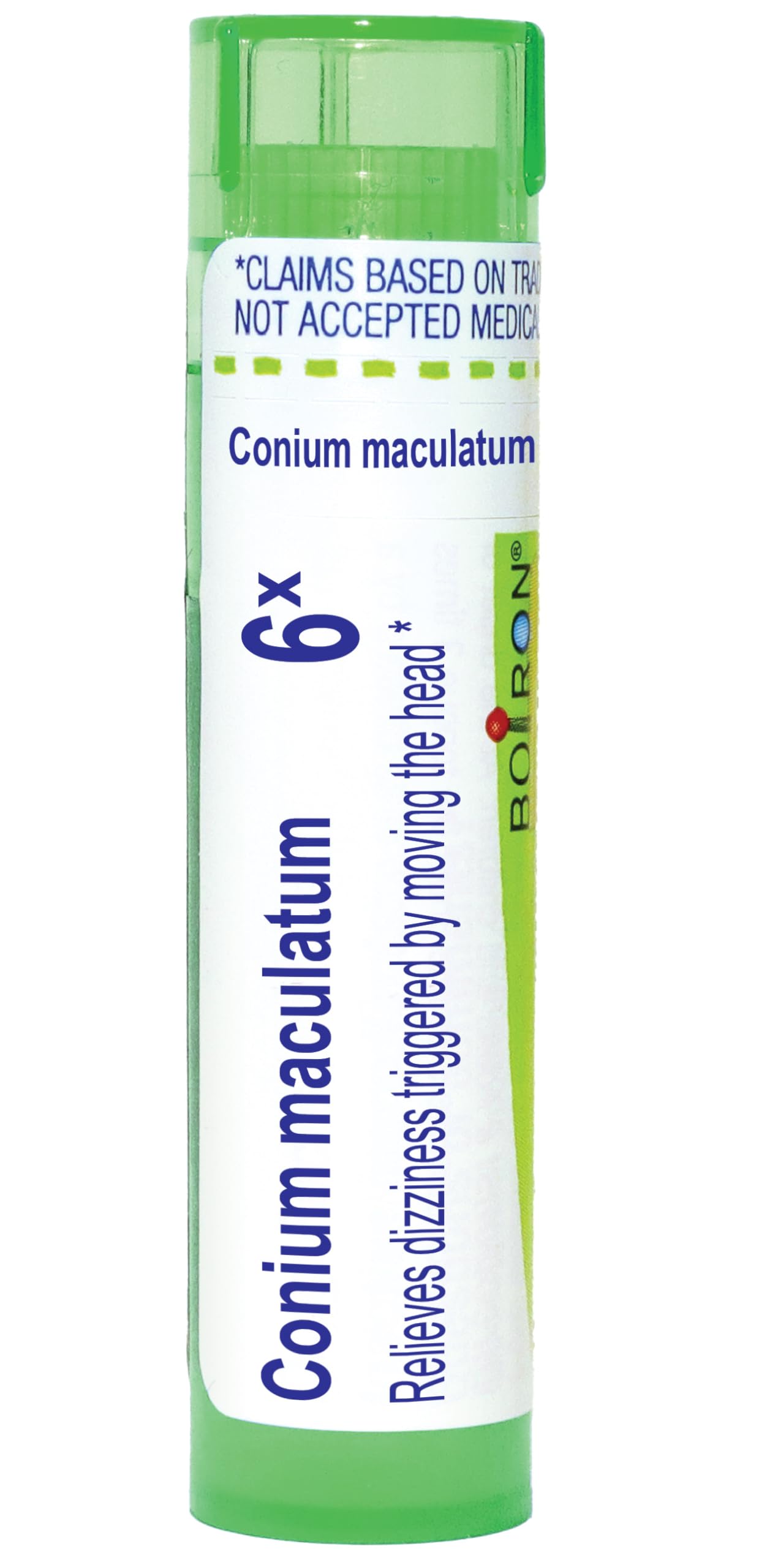 Boiron Conium Maculatum 6X for Dizziness Triggered by Moving The Head - 80 Pellets
