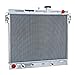 Cubauto Full Aluminum Radiator for 2006-2012 Hummer H3 H3T Cooling Radiator for Chevy Colorado Downflow Radiator fit GMC Canyon 3.5L 3.7L 5.3L Radiator