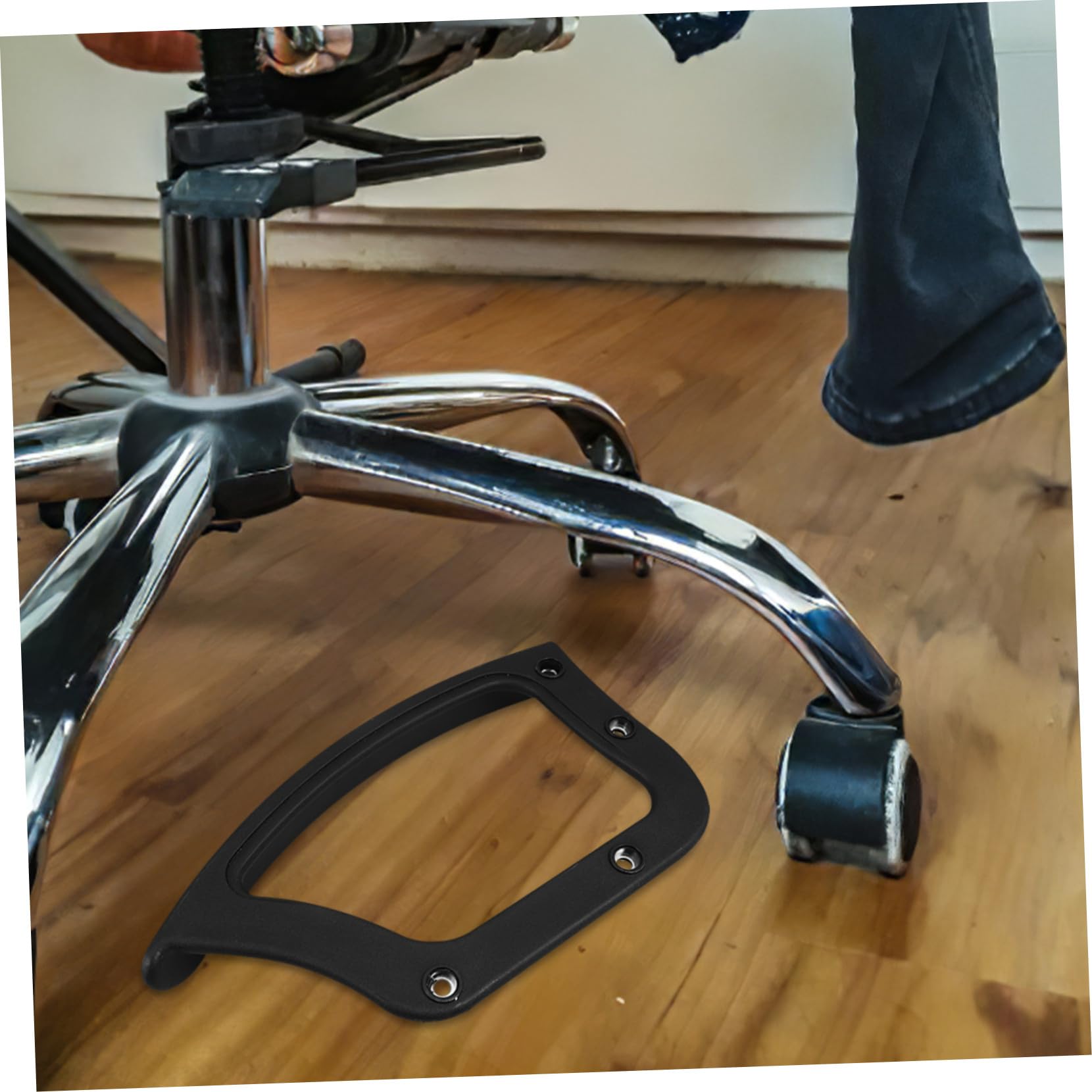 TOPBATHY Stuhlarmlehnen aus Kunststoff Ergonomische Armlehnenersatzteile für Bürostuhl Langlebig und Stabil für Büro und Haushalt