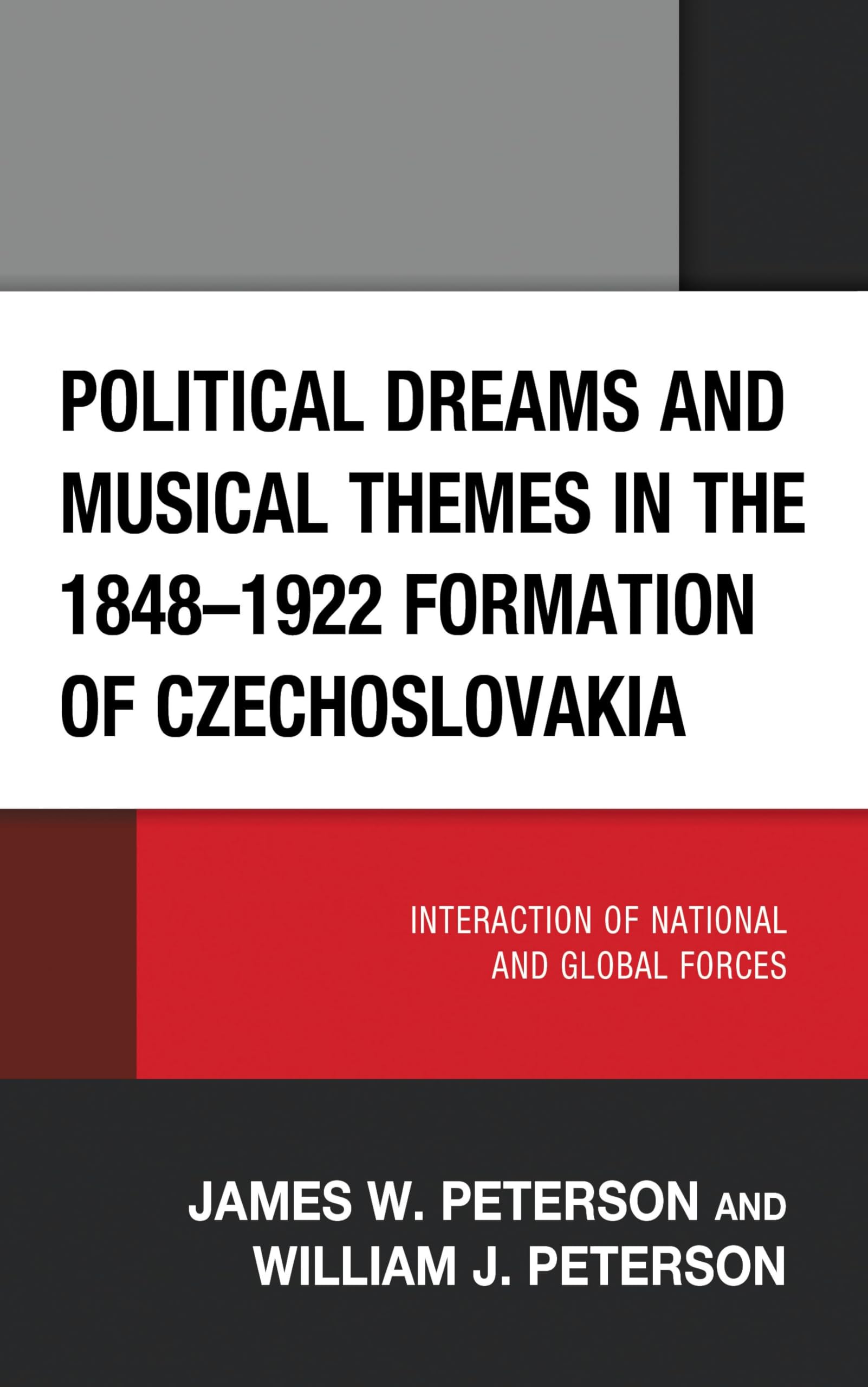 Tchécoslovaquie 1848-1922 livre d'histoire politique et musique en édition anglaise