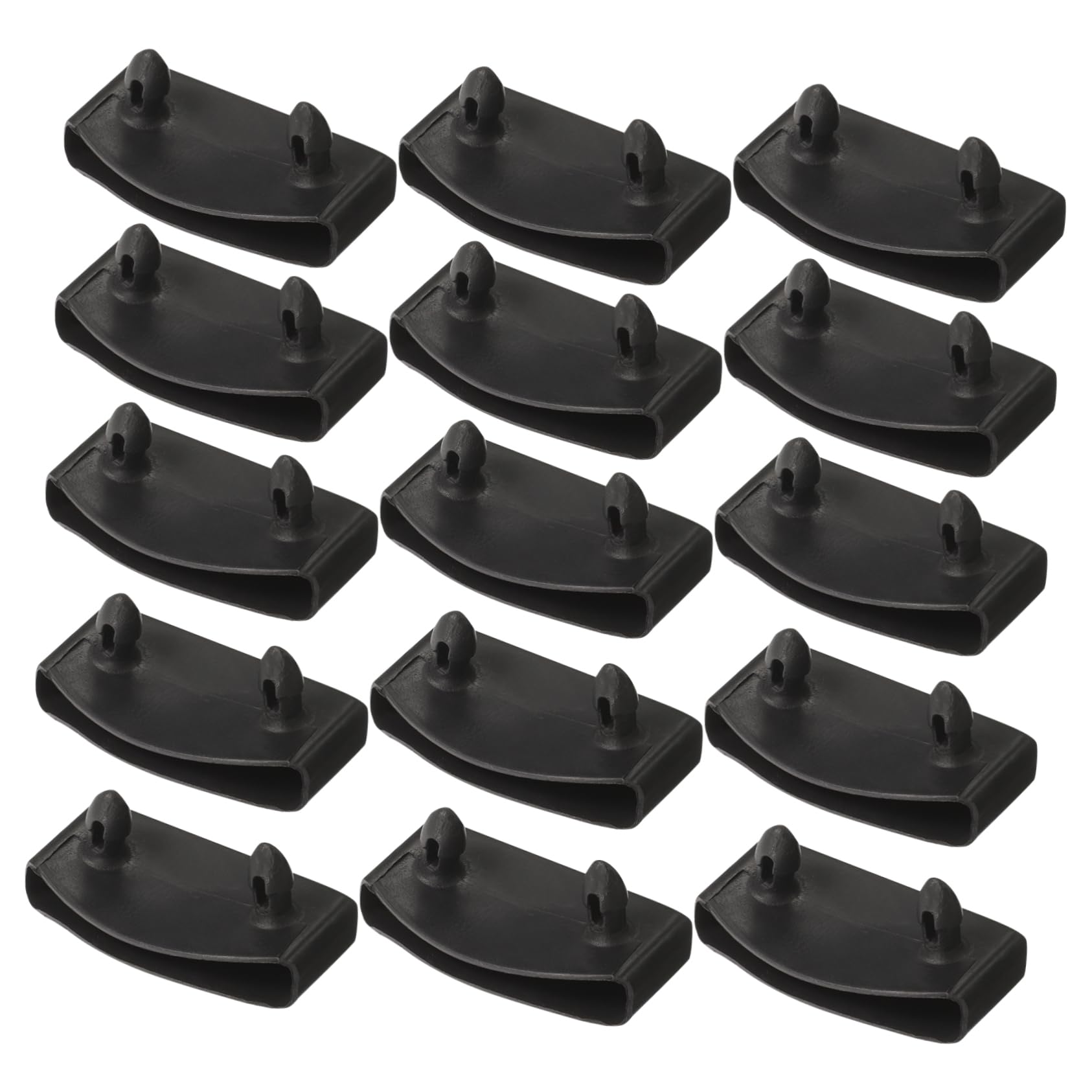 GRIRIW 20pcs Sofa Bed Board Mounting Buckle Bed Frame Plastic Slat Holders Bed Slat Holders Bed Slat Center Caps Bench Slats Replacement Kit Bed Accessories Bed Slat Caps
