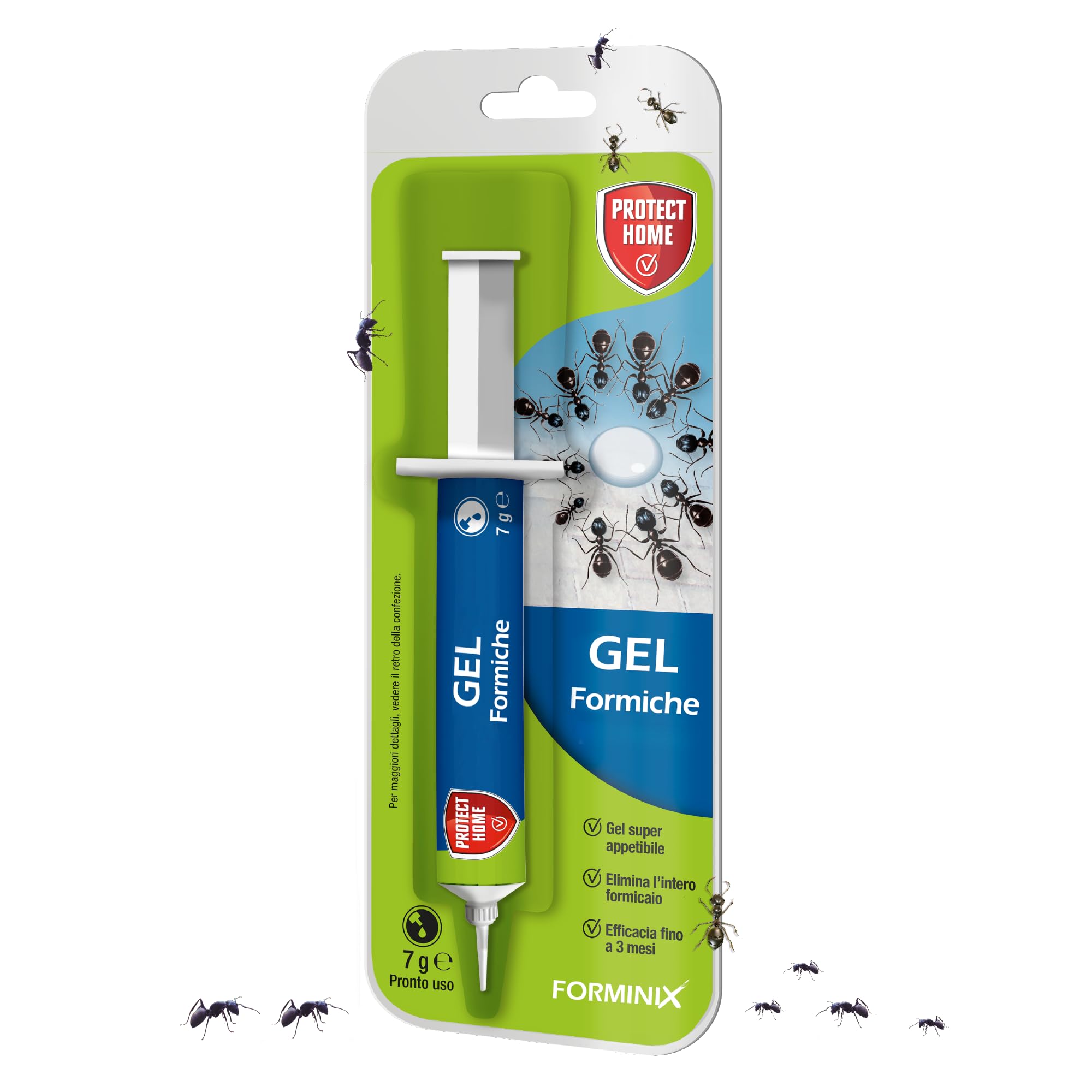 Forminix Gel Insetticida per Formiche Pronto Uso 7 g