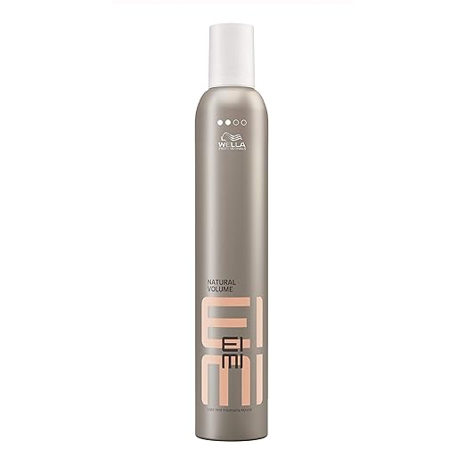 Wella Professionals EIMI Natural Vol Espuma de peinado Fijadora y volumizante Fijación suave Protección contra la deshidratación del cabello y el calor 300ml oferta Amazon