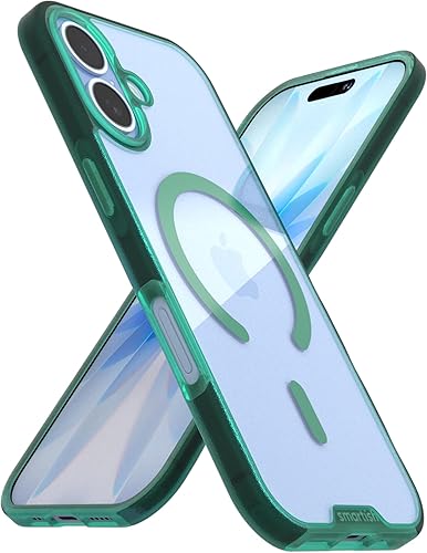 Miniatura 15 de Smartish® - Funda MagSafe transparente para iPhone 17, Gripmunk, funda delgada magnética [ligera + protectora], cubierta de agarre delgada