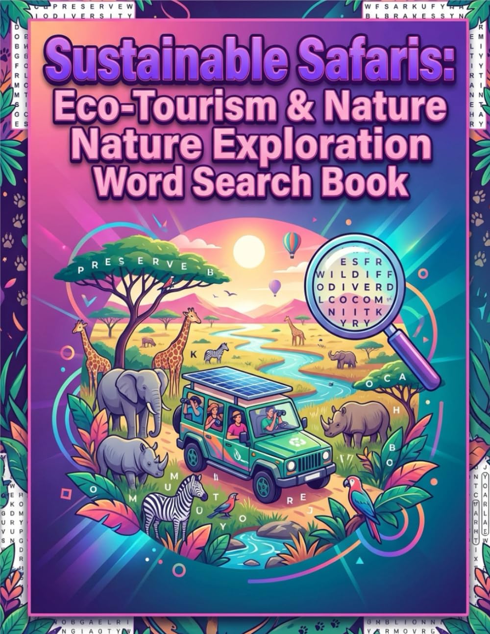 Sustainable Safaris Wordsearch: Eco Tourism & Nature Exploration