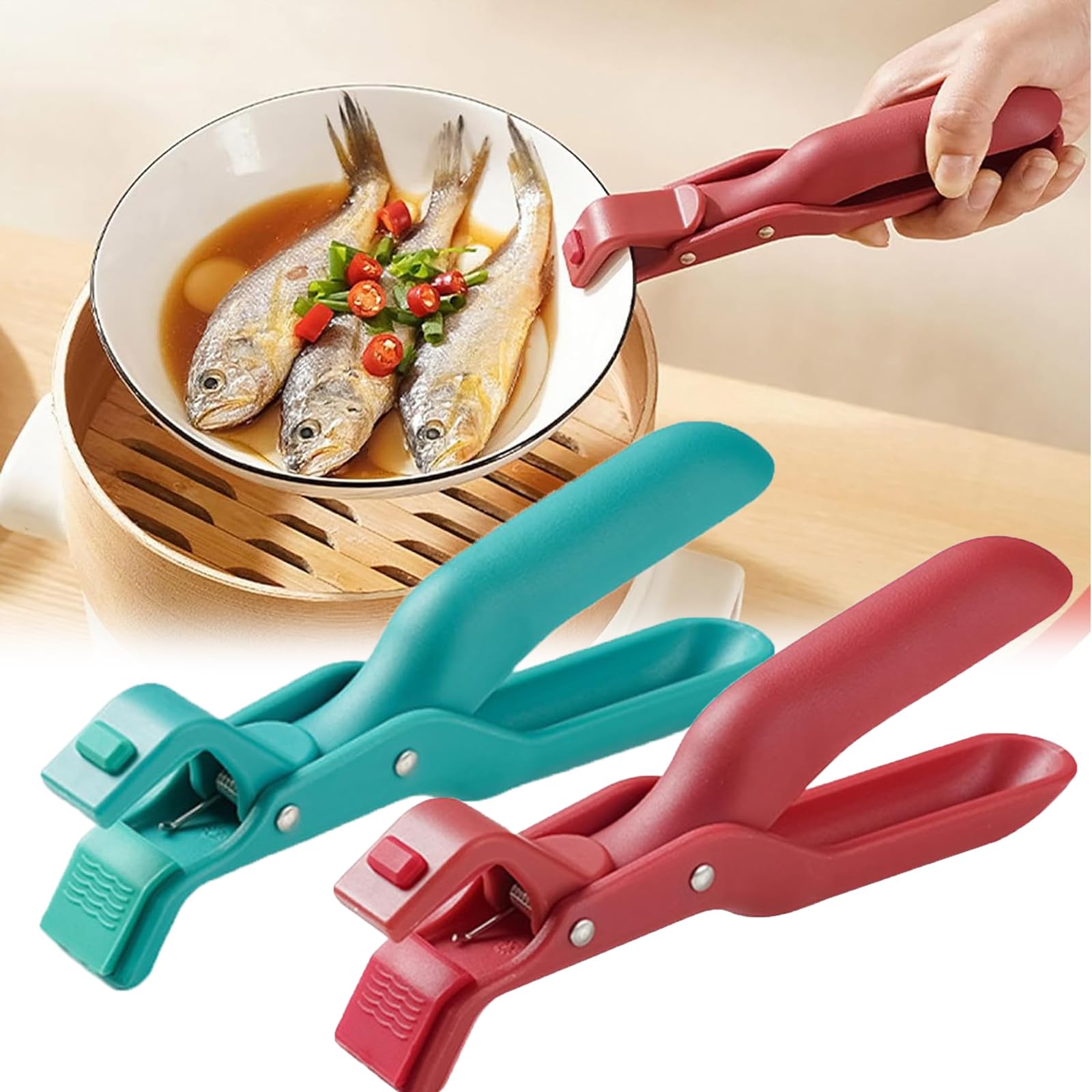 Amazon.com: FETNHU Multi-Purpose Anti-Scalding Bowl Holder Clip